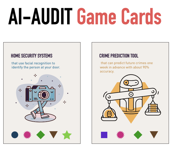 Screenshot of AI Audit Card Game