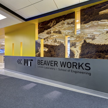 The BeaverWorks center at the MIT Lincoln Lab.