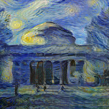 MIT dome Starry Night generative adversarial networks