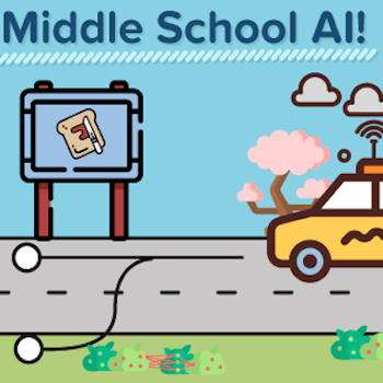 Daily curriculum for middle school AI